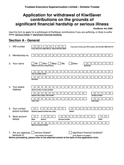 kiwisaver kiwibank hardship forms.